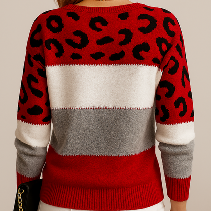 Maison Valmont™ | Suéter Leopardo Elegancia