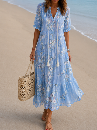 Lupita | Vestido boho que cubre el vientre