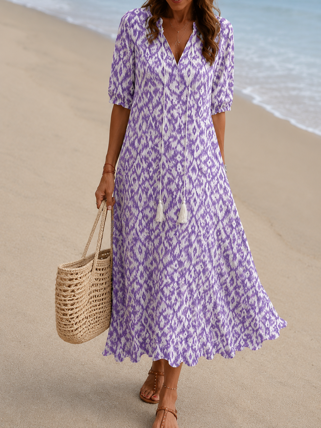 Lupita | Vestido boho que cubre el vientre
