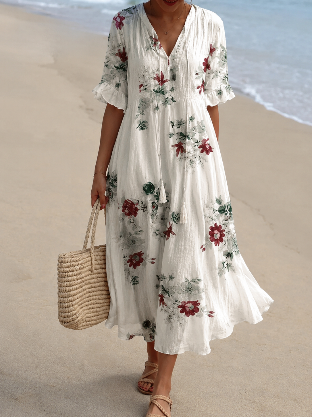 Lupita | Vestido boho que cubre el vientre