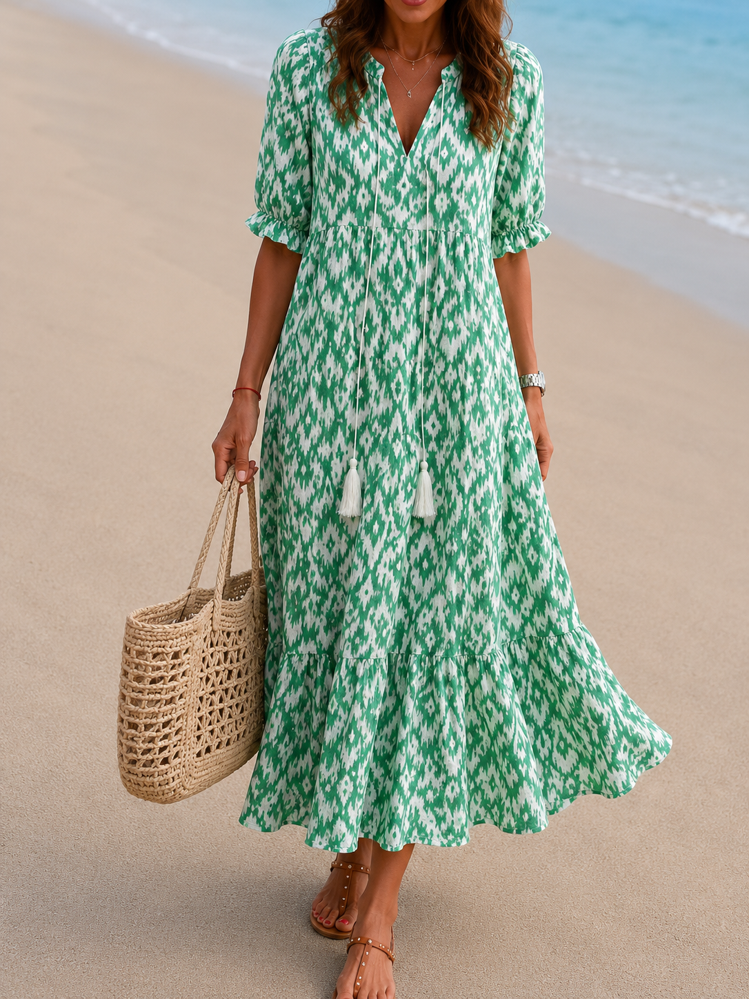 Lupita | Vestido boho que cubre el vientre