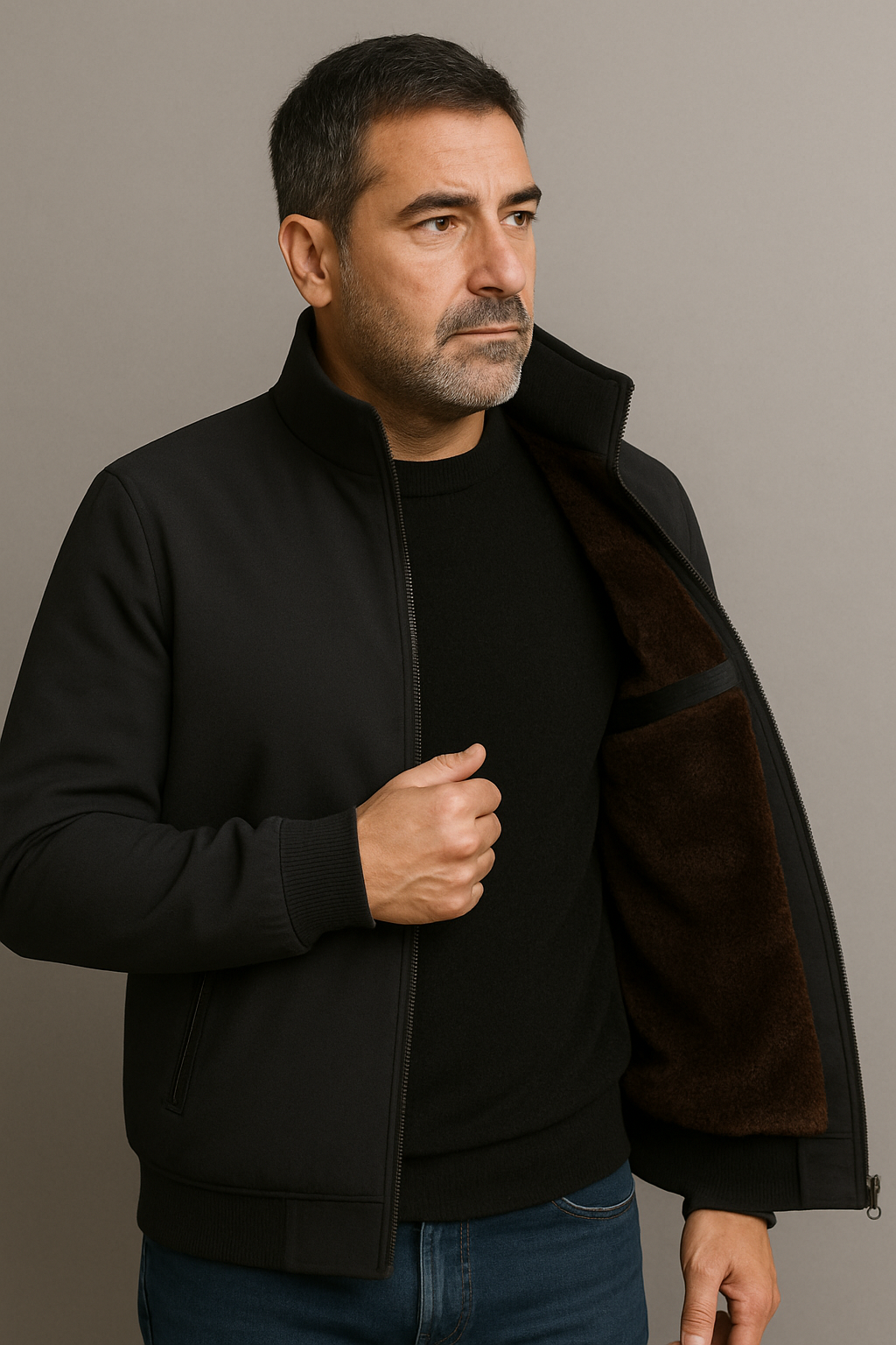 Ricardo – Chaqueta de Hombre con Aislamiento Térmico y Estilo Urbano