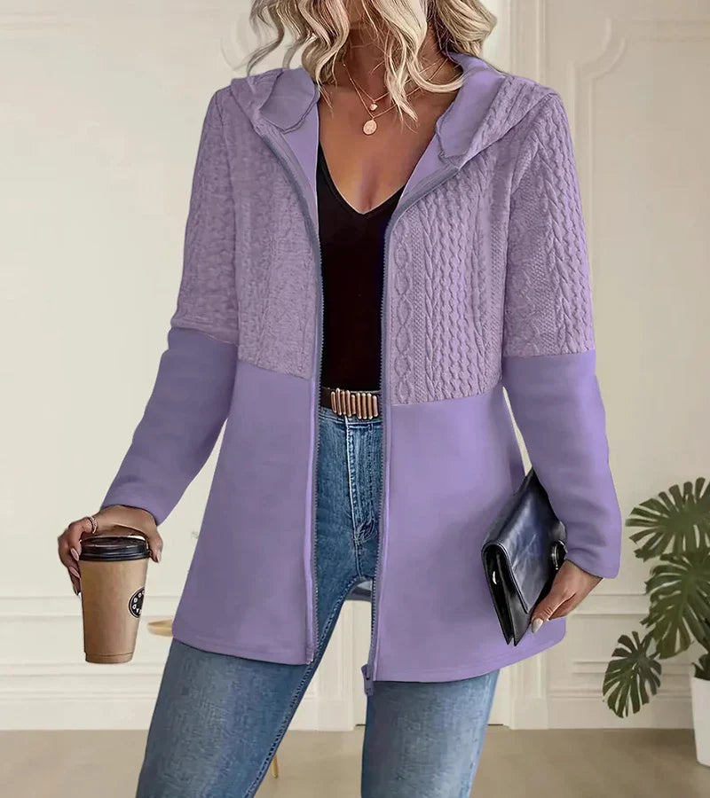 Pluma | Sudadera con capucha y cremallera