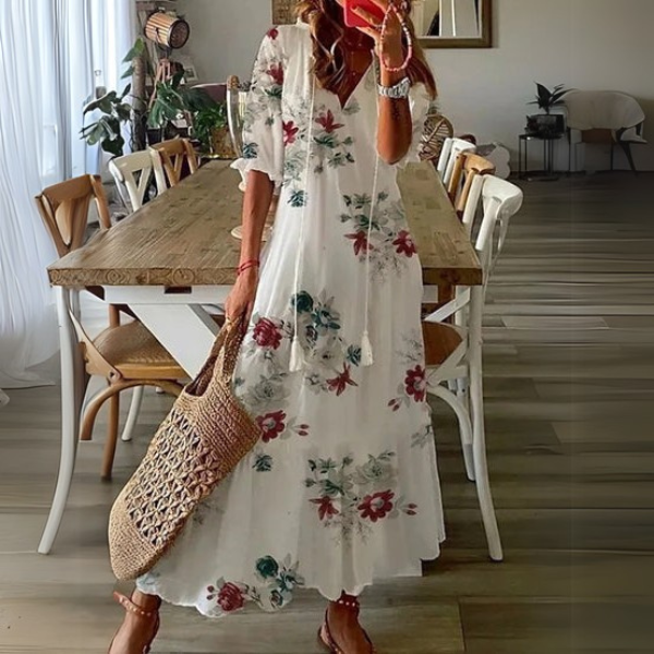 Vestido Midi Boho Chic