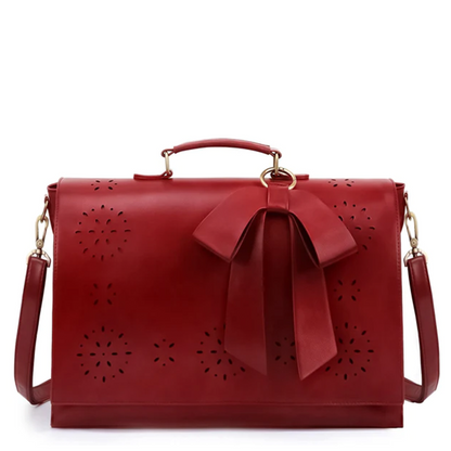 Mochila de Hombro Bernadette con Lazos Elegantes