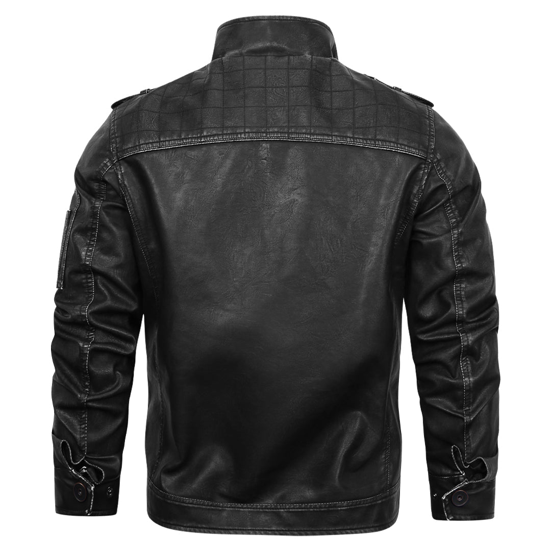 Franco | Chaqueta de cuero clásica