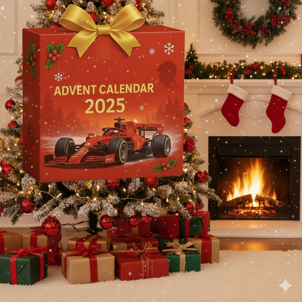 🎄 Calendario de Adviento Leyendas de las Carreras de Fórmula 1 2025