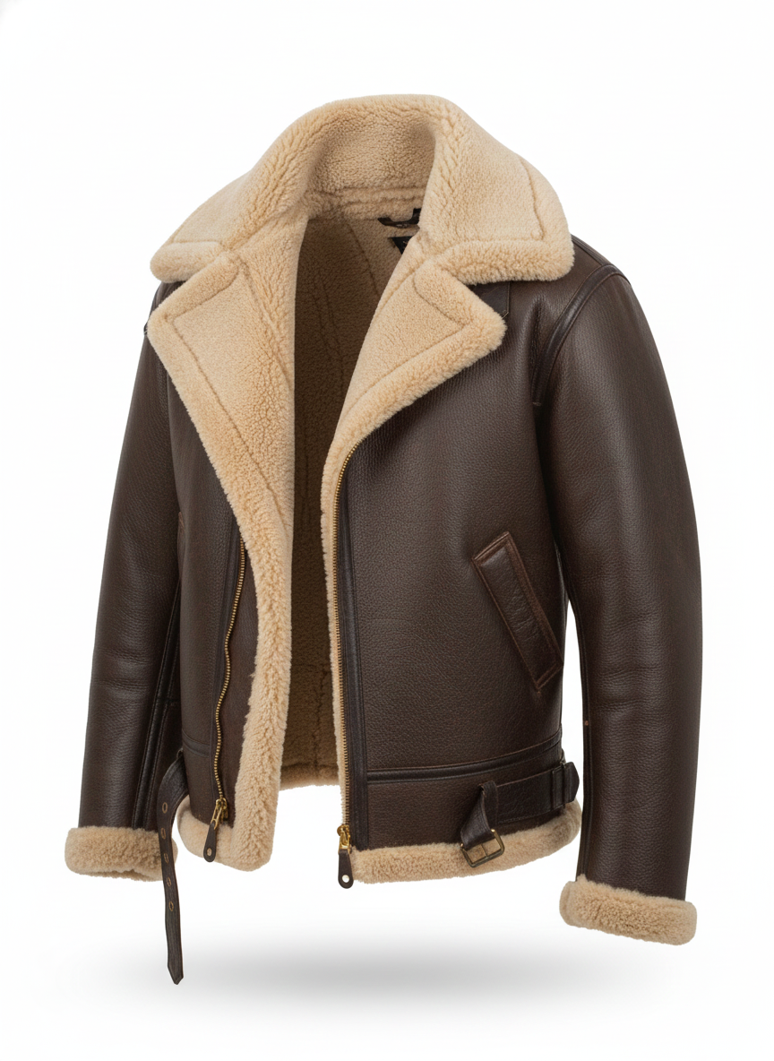 Elegante Chaqueta Vintage de Invierno con Forro Cálido