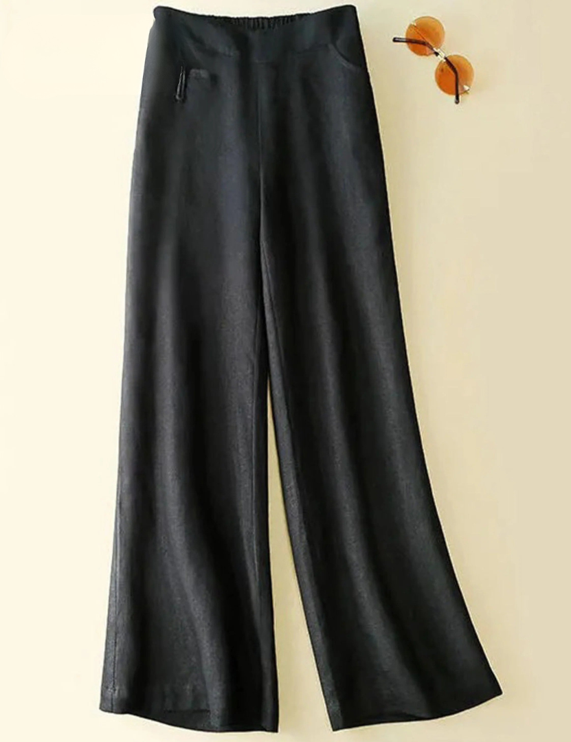 LANA Pantalones de Cintura Alta