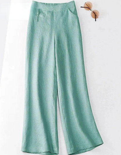LANA Pantalones de Cintura Alta