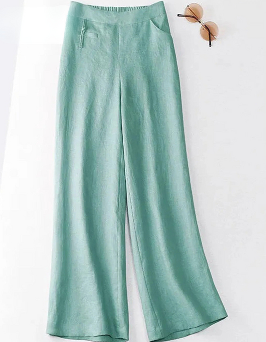 LANA Pantalones de Cintura Alta