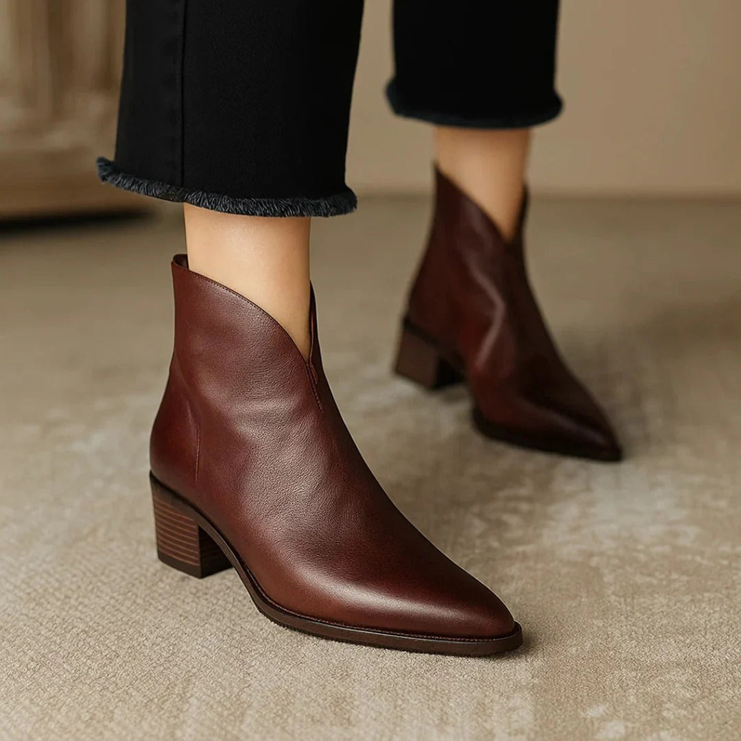 Viela® - Botines Ortopédicos de Piel⏐Edición Premium