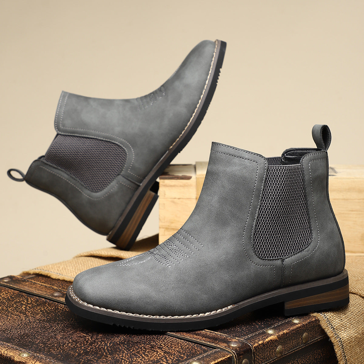 Maxwell – Botas de Cuero con Clase Atemporal y Carácter Robusto