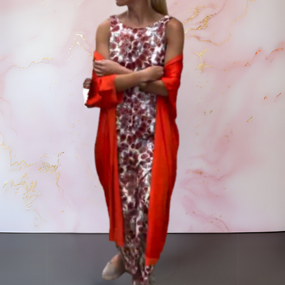 Melanie™ | Elegante vestido con chal