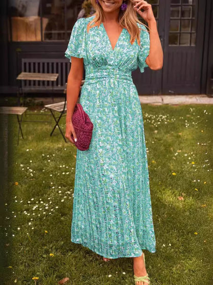 Elis – Vestido largo y vaporoso con estampado floral