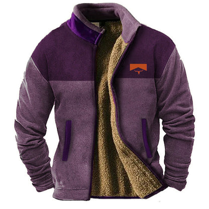 Chaqueta Casual de Forro Polar para Hombre