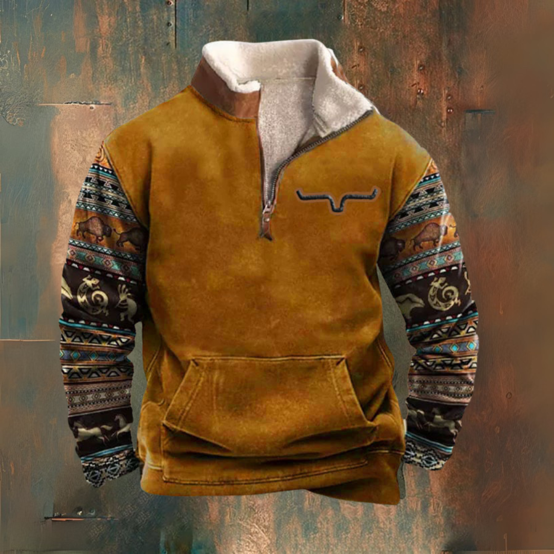 Sudadera de Media Cremallera Otoño-Invierno