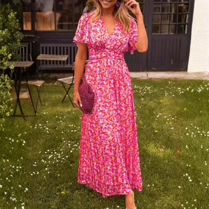 Elis – Vestido largo y vaporoso con estampado floral