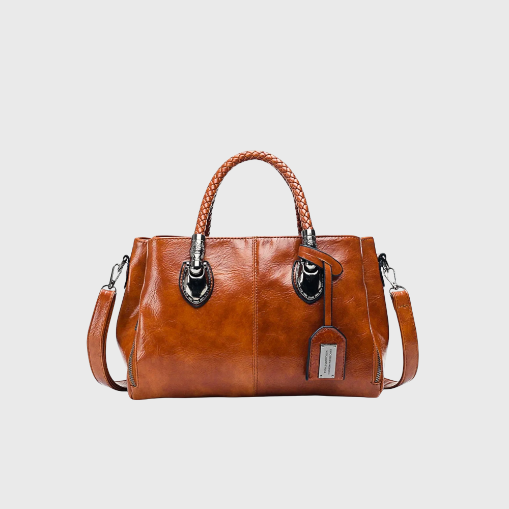 Bolsa de Yoga de Cuero Elegante