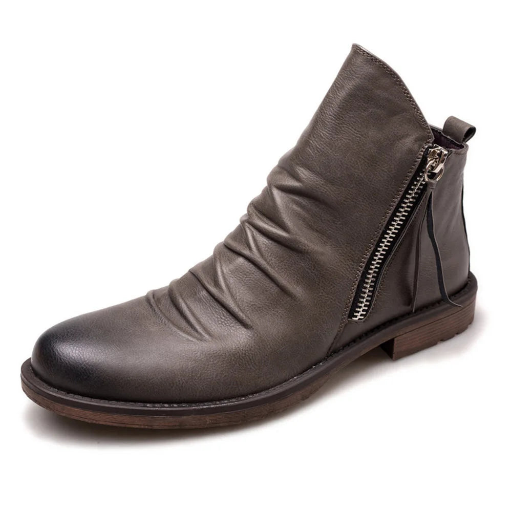 Gordon – Botines Chelsea de Cuero con Elegancia Clásica