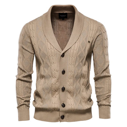 Cárdigan Elegante para Hombre con Cierre de Botones