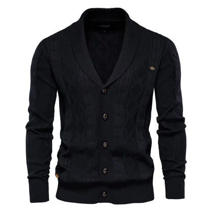 Cárdigan Elegante para Hombre con Cierre de Botones