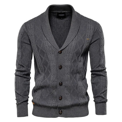 Cárdigan Elegante para Hombre con Cierre de Botones