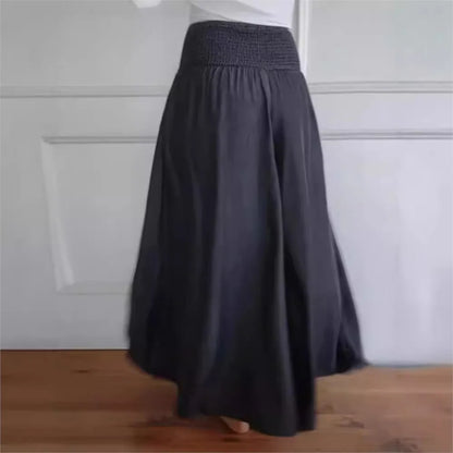 Pantalones Anchos con Cintura Ajustable