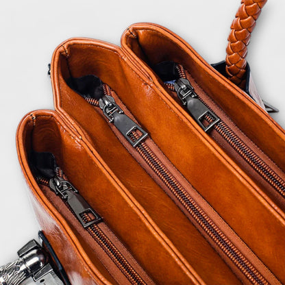 Bolsa de Yoga de Cuero Elegante
