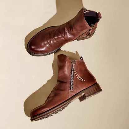Gordon – Botines Chelsea de Cuero con Elegancia Clásica