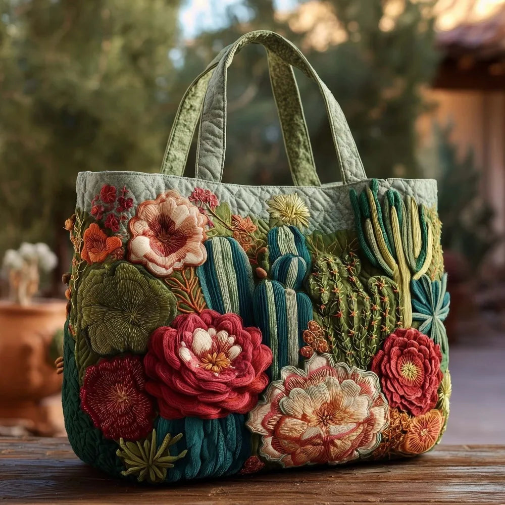 Bolso Tote Vintage Acolchado Ligero para Mujer