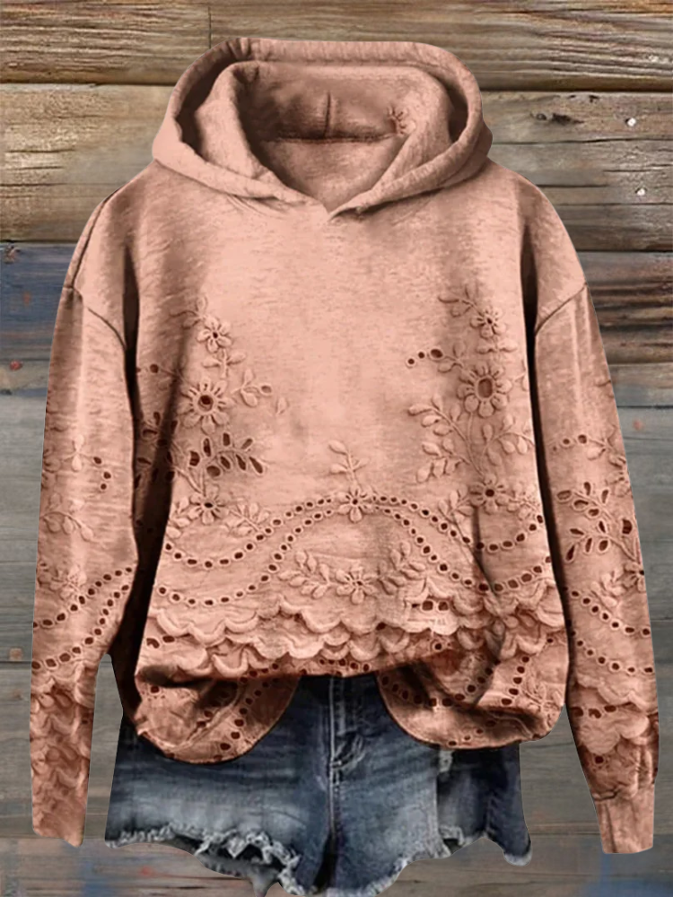 SACHZNA | Sudadera con Bordado Floral