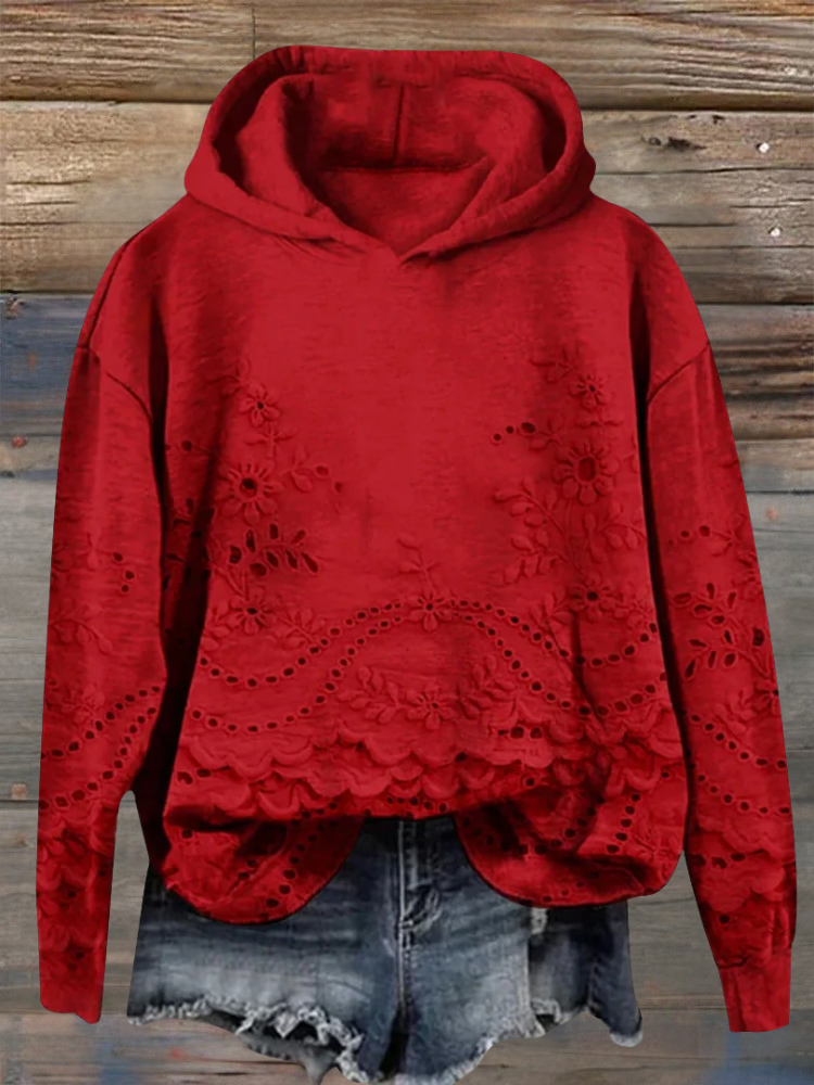 SACHZNA | Sudadera con Bordado Floral