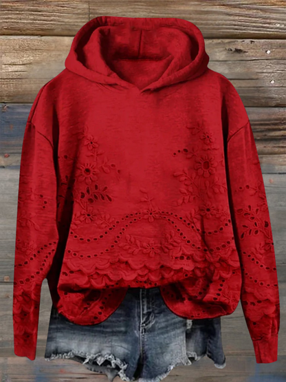 SACHZNA | Sudadera con Bordado Floral