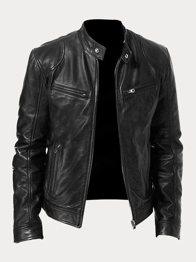 Marco – Chaqueta de cuero con estilo atemporal