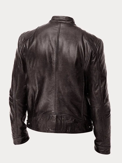 Marco – Chaqueta de cuero con estilo atemporal