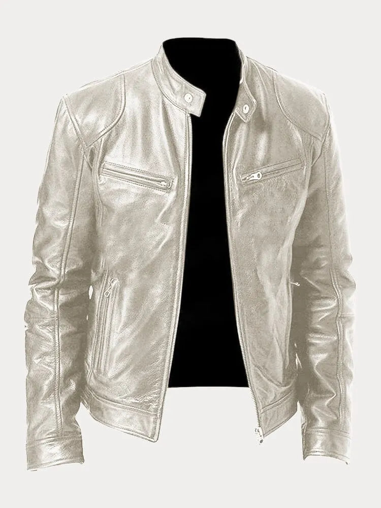 Marco – Chaqueta de cuero con estilo atemporal