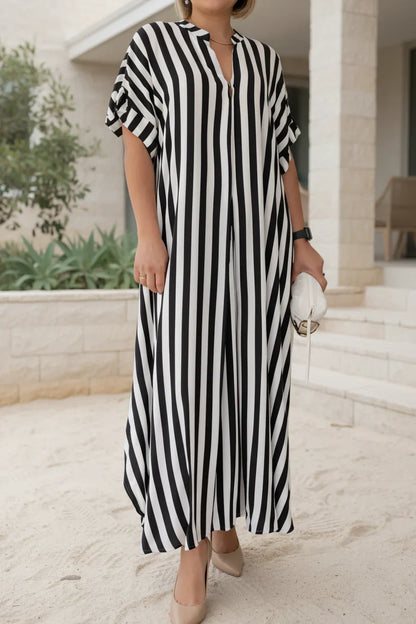 AMÉLIE – VESTIDO MAXI A RAYAS