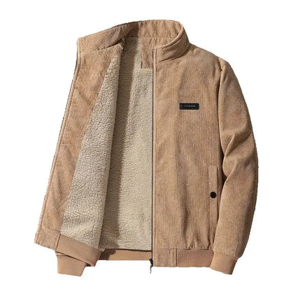 Udo | chaqueta de pana con forro de forro polar