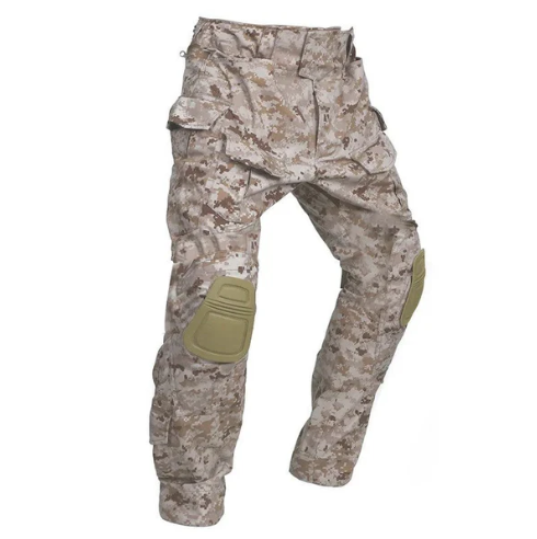 Pantalón cargo reforzado para hombre con protecciones removibles en las rodillas