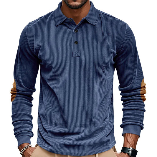 Marcelo – Polo retro de pana casual