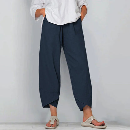 Pantalones Harem Vintage Elegantes