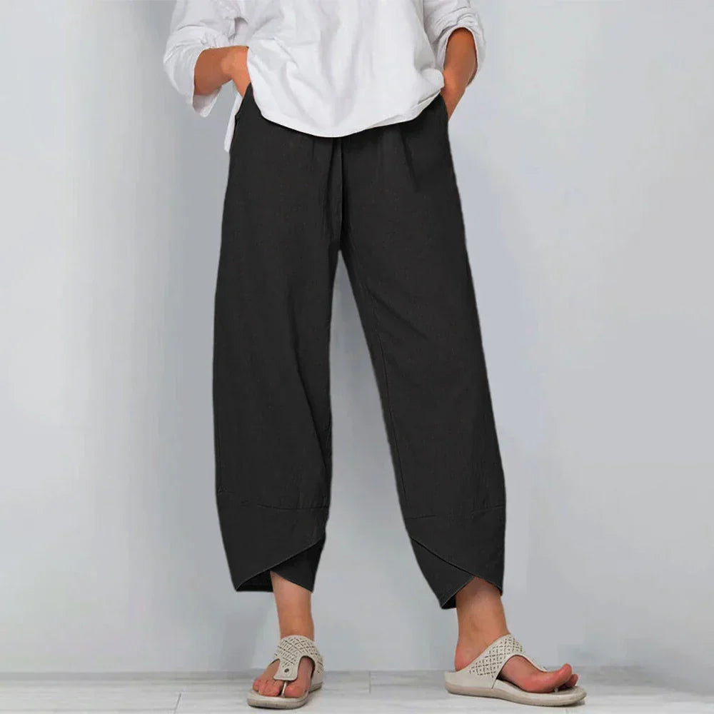 Pantalones Harem Vintage Elegantes