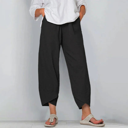 Pantalones Harem Vintage Elegantes