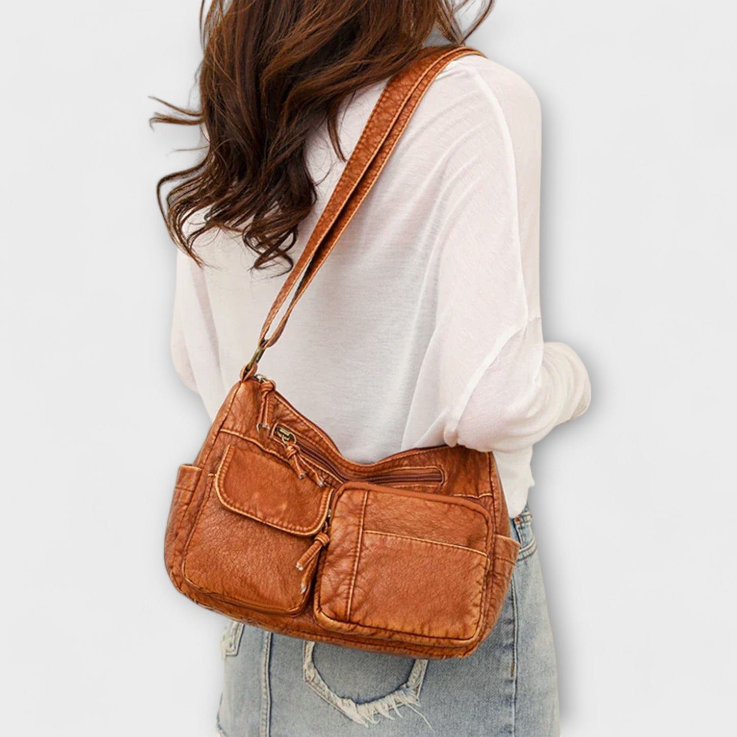 Bolsa de piel estilo Old Skool