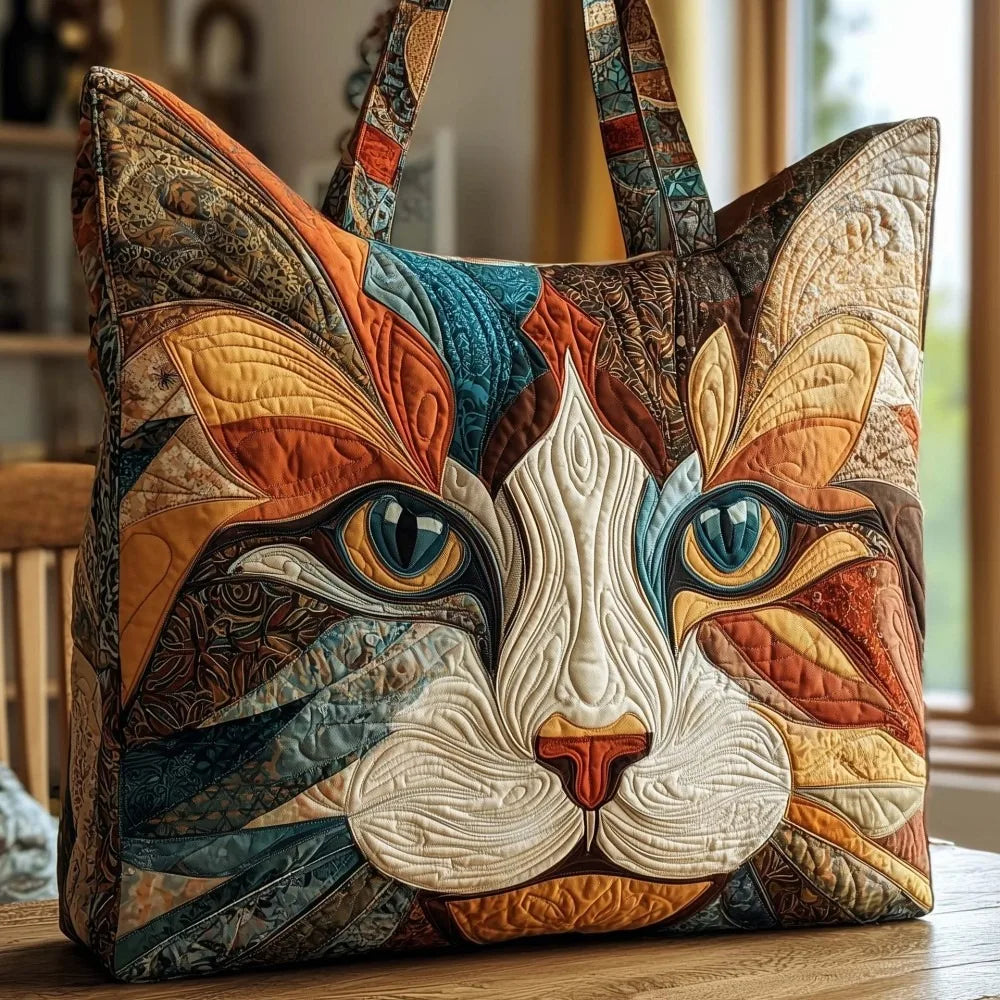 Bolso Tote Vintage Acolchado Ligero para Mujer