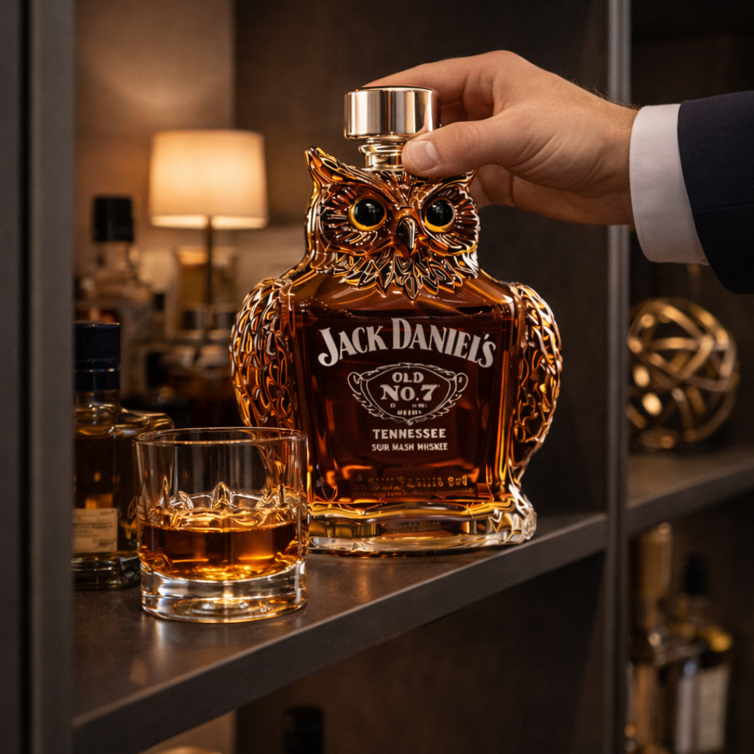 Botellas de whisky — Edición Búhos