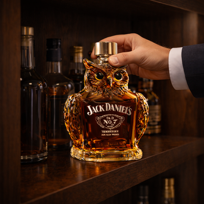 Botellas de whisky — Edición Búhos