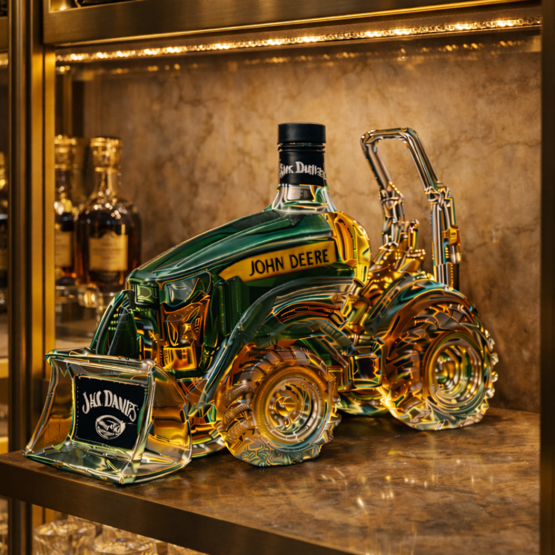 Botella de whisky — Edición Tractor