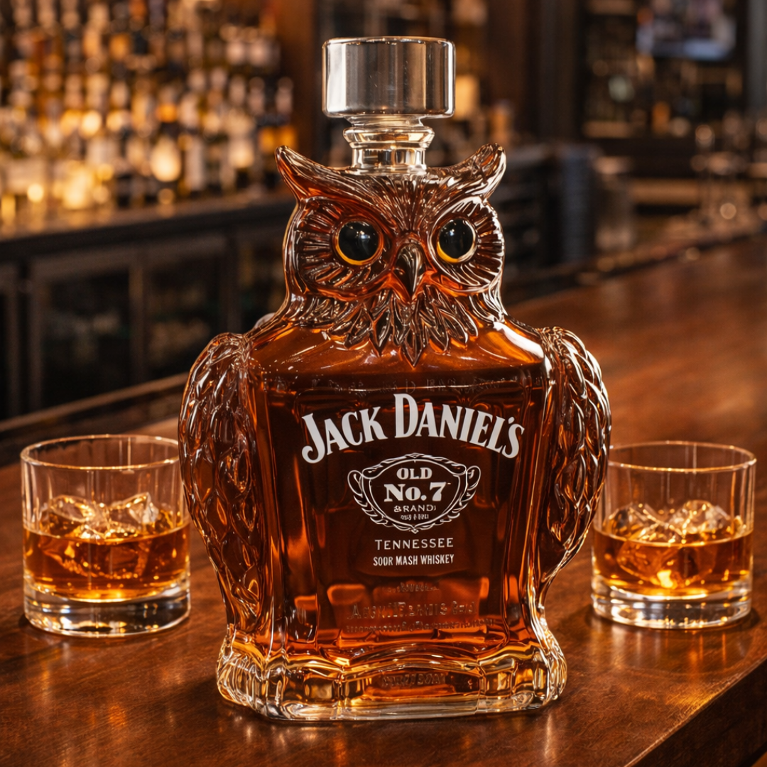 Botellas de whisky — Edición Búhos